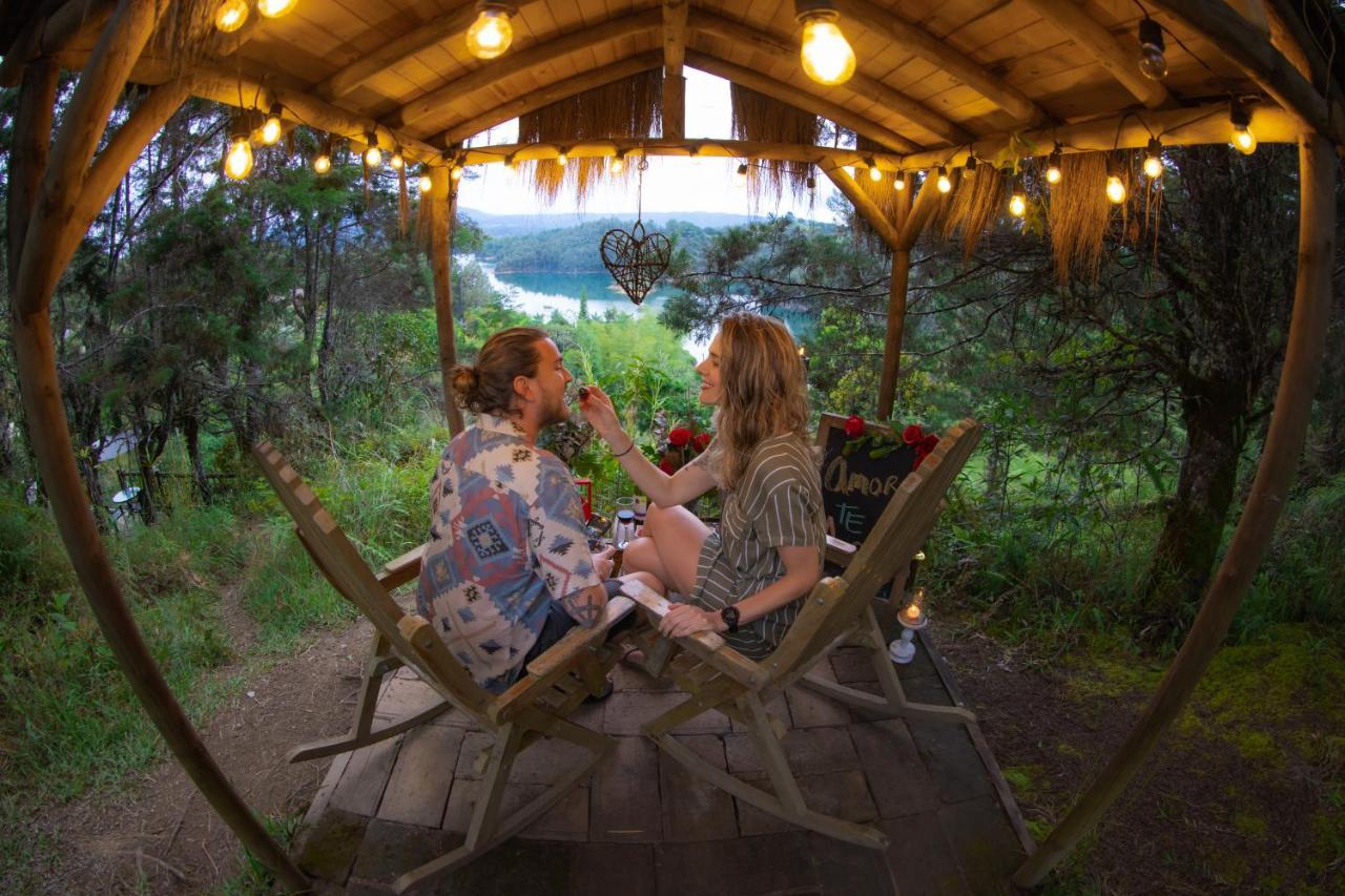 Levit Glamping - Hotel Guatape Penol (Adults Only) المظهر الخارجي الصورة