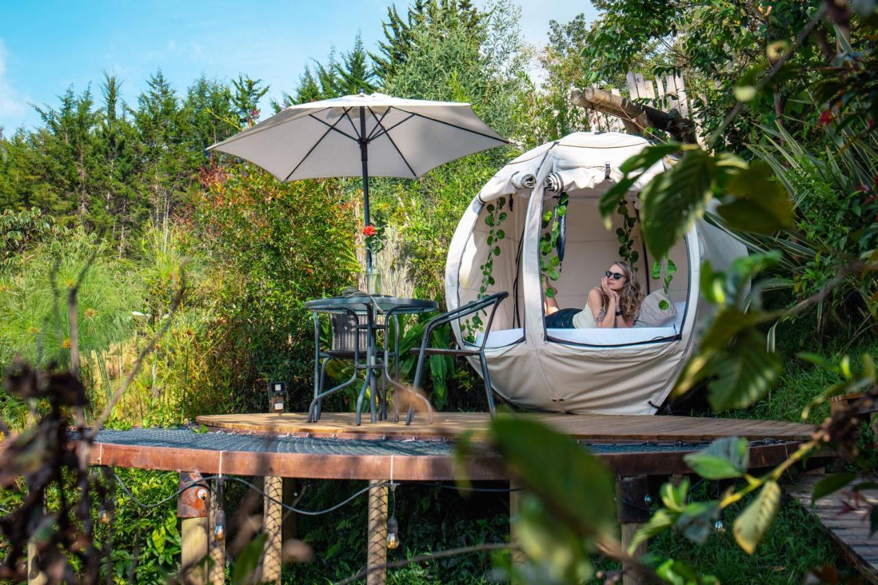 Levit Glamping - Hotel Guatape Penol (Adults Only) المظهر الخارجي الصورة